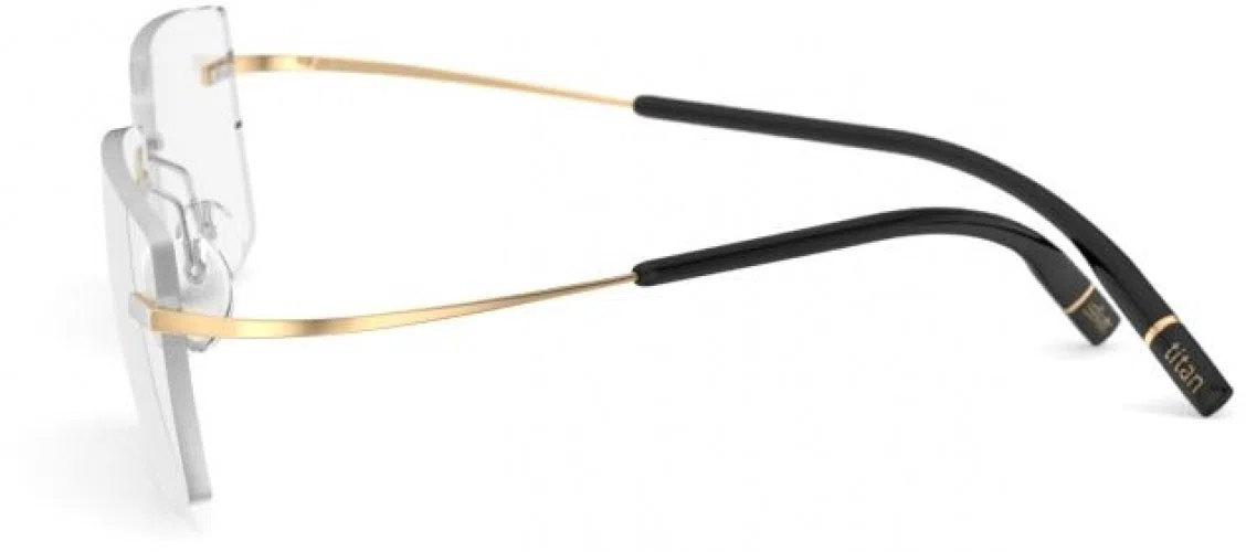 Silhouette TMA The Icon Gold Edition Demo Rimless 5539 Eyeglasses - view 8